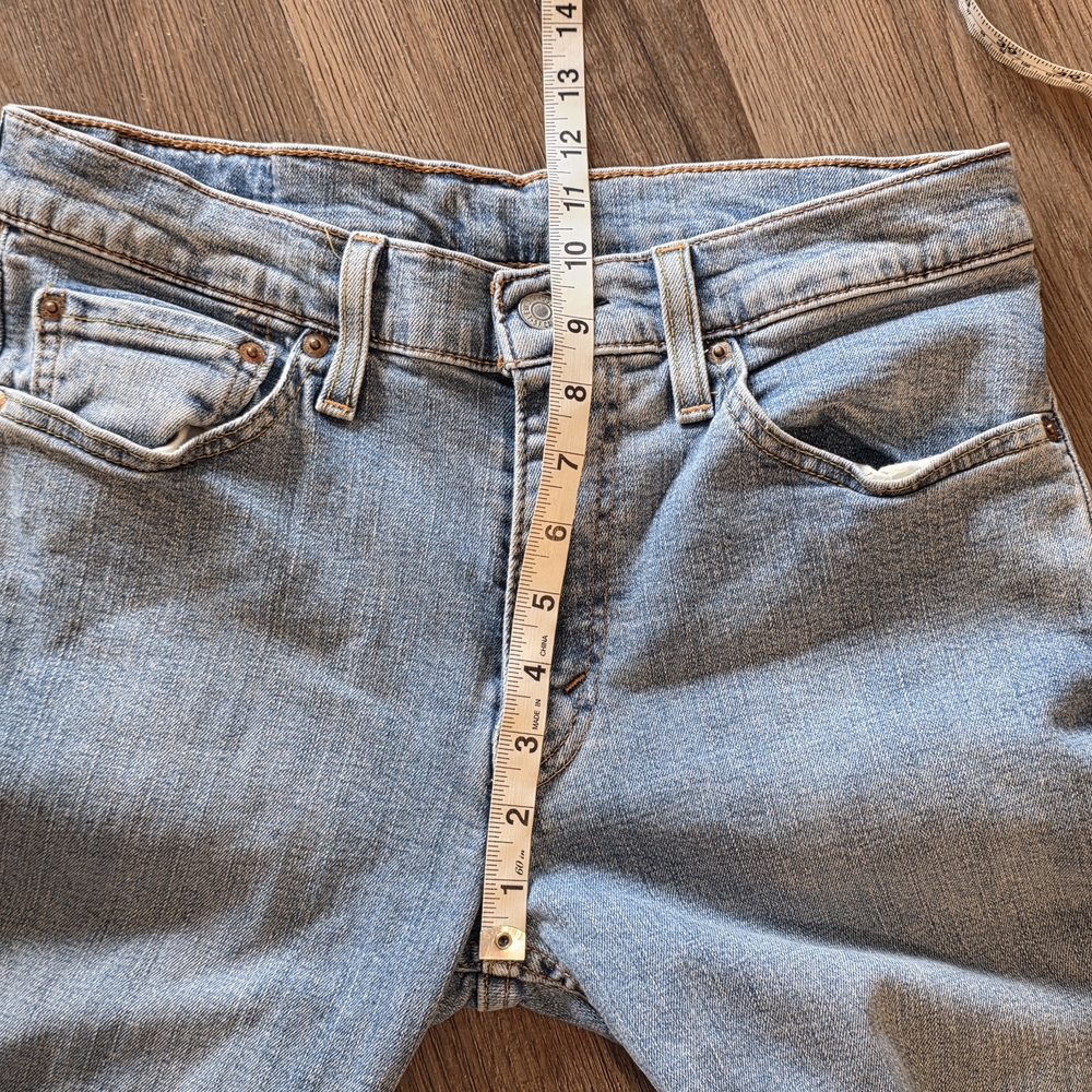 Levi's Blue Denim 511 Inseam 31 Inches - Picture 7 of 11